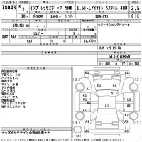 Subaru IMPREZA лот № 78043 оценка 3.5  с аукциона в Японии 2