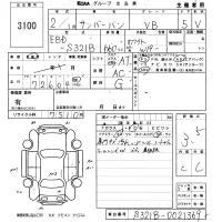 Subaru SAMBAR лот № 3100 оценка 3.5  с аукциона в Японии 5