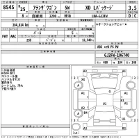 Mazda ATENZA WAGON лот № 8545 оценка 3.5  с аукциона в Японии 2