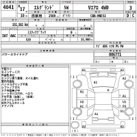 Nissan ELGRAND лот № 4041 оценка 3  с аукциона в Японии 2