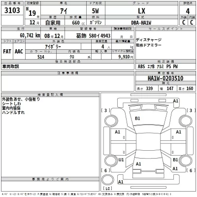 Mitsubishi I  с аукциона в Японии