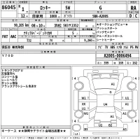 Daihatsu ROCKY лот № 86045 оценка RA  с аукциона в Японии 2