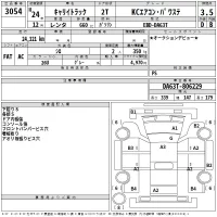 Suzuki CARRY TRUCK лот № 3054 оценка 3.5  с аукциона в Японии 2
