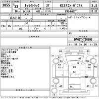 Suzuki CARRY TRUCK лот № 3055 оценка 3.5  с аукциона в Японии 2