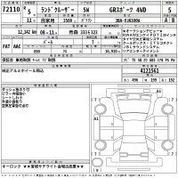 Toyota LAND CRUISER лот № 72110 оценка 5  с аукциона в Японии 2