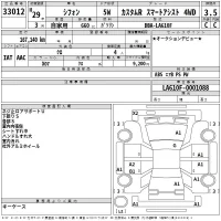 Subaru CHIFFON лот № 33012 оценка 3.5  с аукциона в Японии 2