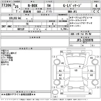 Honda N BOX лот № 77206 оценка 4  с аукциона в Японии 2