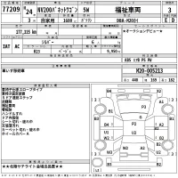 Nissan NV200 лот № 77209 оценка 3  с аукциона в Японии 2