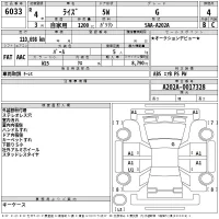 Toyota RAIZE лот № 6033 оценка 4  с аукциона в Японии 2