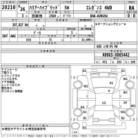 Toyota HARRIER лот № 20210 оценка RA  с аукциона в Японии 2
