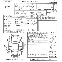 Nissan TIIDA LATIO лот № 2173 оценка 3.5  с аукциона в Японии 5