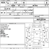 Mitsubishi TOPPO лот № 4636 оценка R  с аукциона в Японии 2