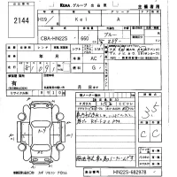 Suzuki KEI лот № 2144 оценка 3.5  с аукциона в Японии 2