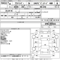 Mitsubishi OUTLANDER лот № 70432 оценка R  с аукциона в Японии 2