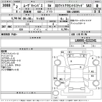 Daihatsu MOVE CANBUS лот № 3088 оценка R  с аукциона в Японии 2