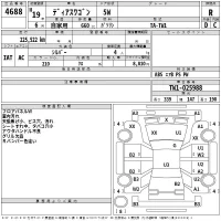 Subaru GOLF ALLTRACK лот № 4688 оценка R  с аукциона в Японии 2