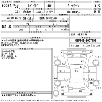 Toyota SPADE лот № 70034 оценка 3.5  с аукциона в Японии 2