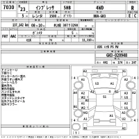 Subaru IMPREZA лот № 7030 оценка R  с аукциона в Японии 1