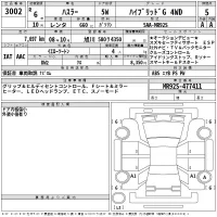 Suzuki HUSTLER лот № 3002 оценка 5  с аукциона в Японии 2
