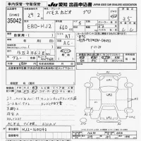 Honda VAMOS лот № 35042 оценка 3.5  с аукциона в Японии 9