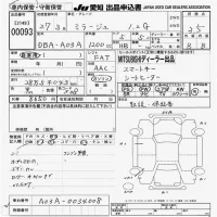 Mitsubishi MIRAGE лот № 93 оценка 3.5  с аукциона в Японии 9