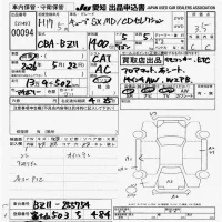 Nissan CUBE лот № 94 оценка 3.5  с аукциона в Японии 9