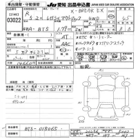 Subaru LEGACY OUTBACK лот № 3022 оценка 4.5  с аукциона в Японии 9