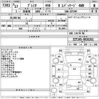 Toyota PREMIO лот № 7202 оценка R  с аукциона в Японии 2
