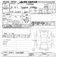 Honda VAMOS лот № 35201 оценка 3.5  с аукциона в Японии 9