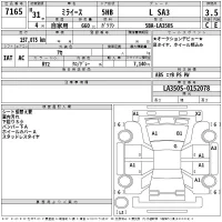 Daihatsu MIRA E S лот № 7165 оценка 3.5  с аукциона в Японии 2