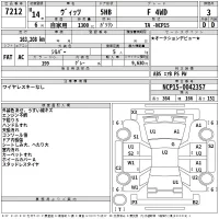 Toyota VITZ лот № 7212 оценка 3  с аукциона в Японии 2