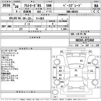 Suzuki ALTO лот № 3036 оценка RA  с аукциона в Японии 2