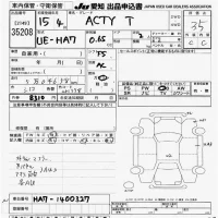 Honda ACTY TRUCK лот № 35208 оценка 3.5  с аукциона в Японии 9