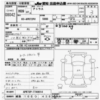 Nissan ATLAS лот № 8042 оценка 3  с аукциона в Японии 9