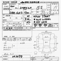 Subaru IMPREZA лот № 30920 оценка 3.5  с аукциона в Японии 9