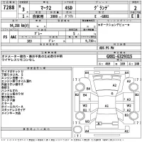 Toyota MARK II лот № 7288 оценка 2  с аукциона в Японии 2