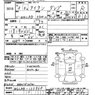 Mazda TITAN  с аукциона в Японии