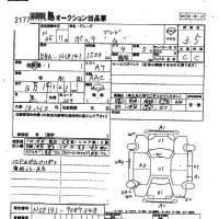 Toyota PORTE лот № 2177 оценка 3.5  с аукциона в Японии 2