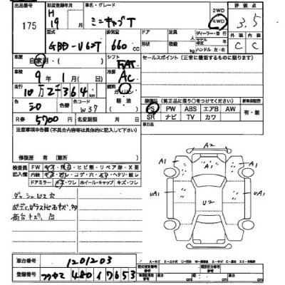 Mitsubishi MINICAB TRUCK  с аукциона в Японии