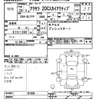 Mazda AXELA лот № 7076 оценка 3.5  с аукциона в Японии 2