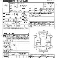 Suzuki CERVO лот № 284 оценка 3  с аукциона в Японии 2