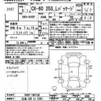 Mazda CX-60 лот № 3107 оценка 4.5  с аукциона в Японии 2