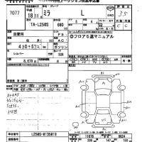 Daihatsu MIRA лот № 7077 оценка 3.5  с аукциона в Японии 2