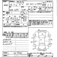 Subaru IMPREZA лот № 4038 оценка 3.5  с аукциона в Японии 2