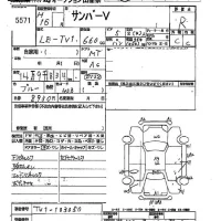 Subaru SAMBAR лот № 5571 оценка R  с аукциона в Японии 2
