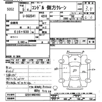 Nissan CONDOR лот № 5052 оценка 3.5  с аукциона в Японии 2