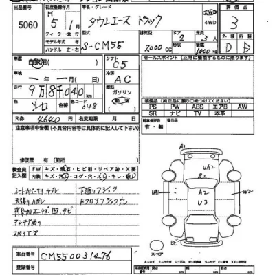 Toyota TOWN ACE TRUCK  с аукциона в Японии