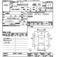 Suzuki CARRY TRUCK лот № 2294 оценка 3.5  с аукциона в Японии 2