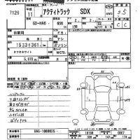 Honda ACTY TRUCK лот № 7126 оценка 3.5  с аукциона в Японии 2