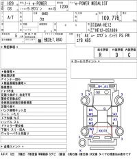 Nissan NOTE лот № 8029 оценка R  с аукциона в Японии 5